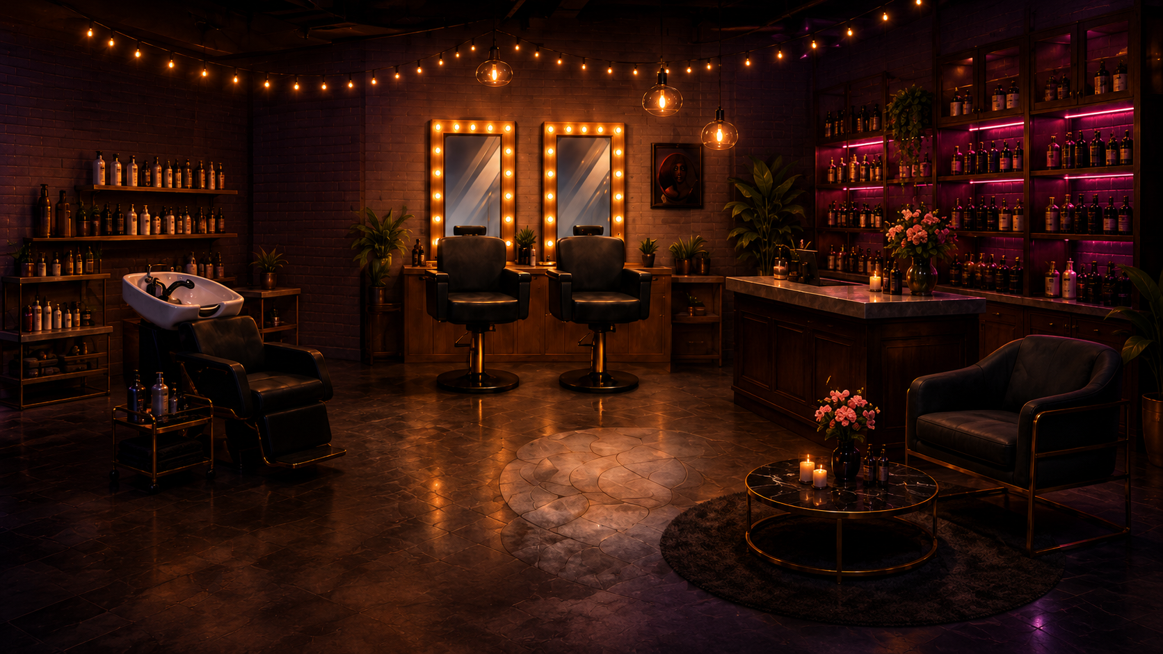 Crimps and Waves salon